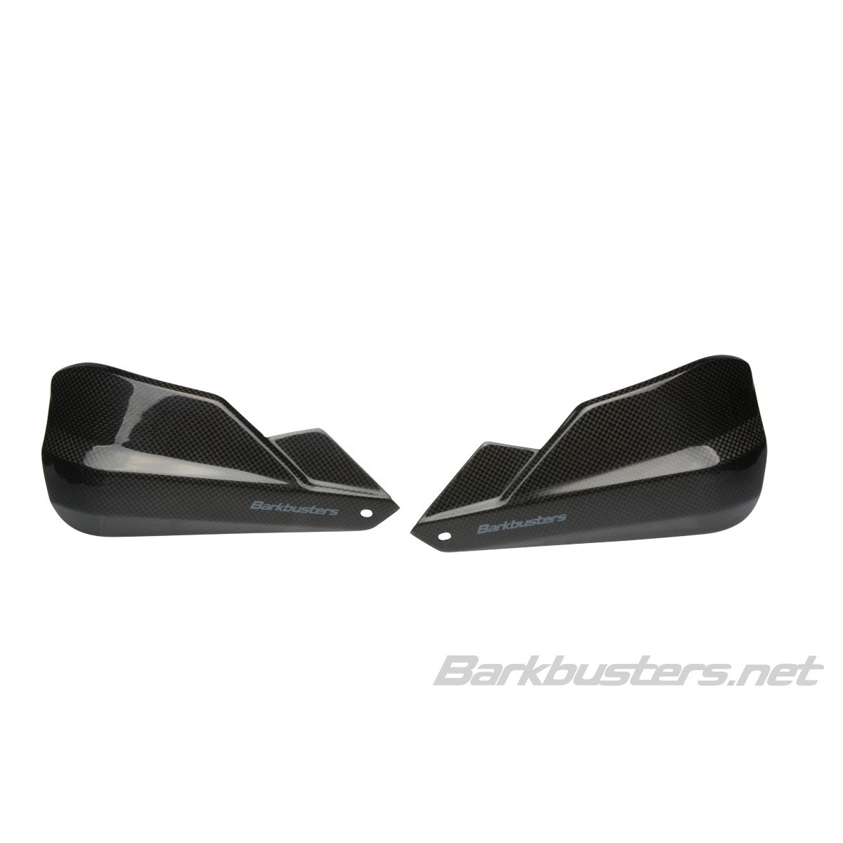 Barkbusters Carbon Plastic Guards Only - Black