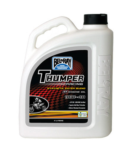 Bel-Ray Thumper Synthetic Ester Blend Oil 10W40