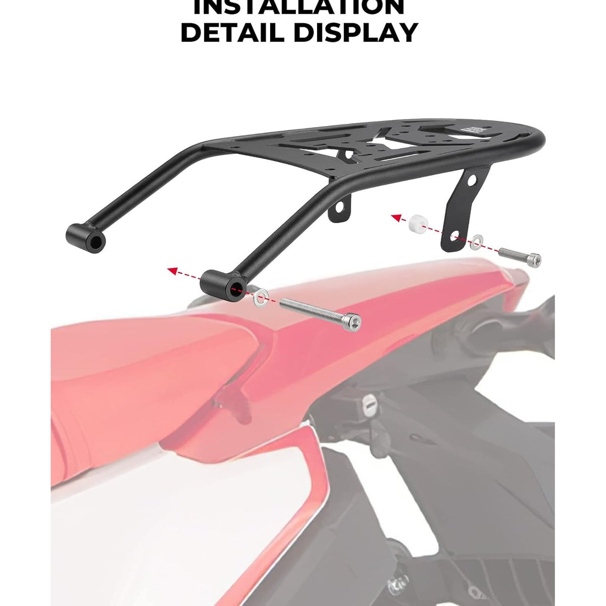 KEMIMOTO CRF300L/CRF300L Rally Rear Luggage Rack
