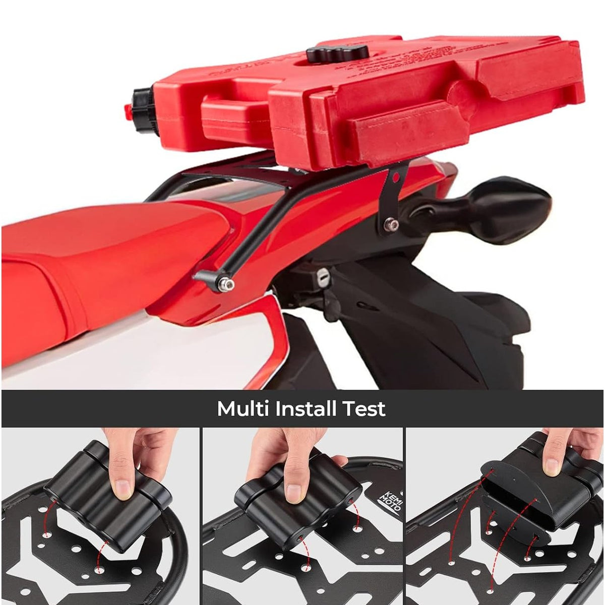 KEMIMOTO CRF300L/CRF300L Rally Rear Luggage Rack