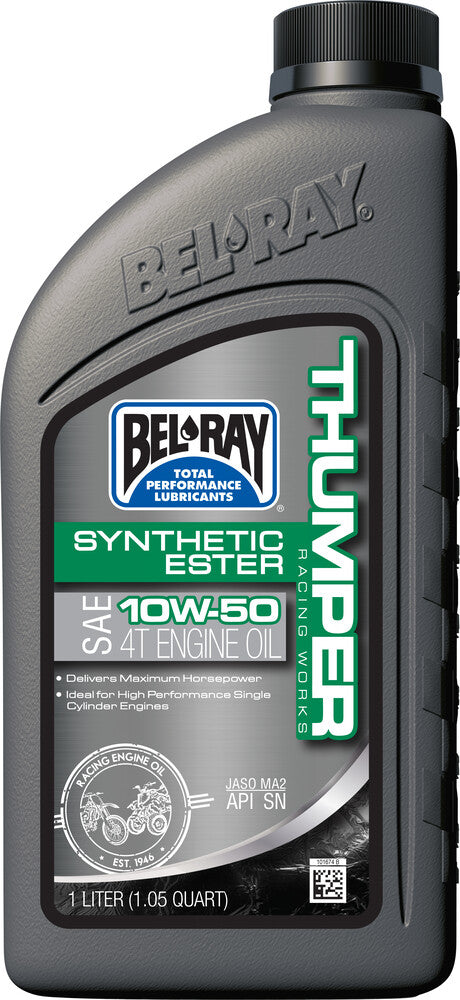 Bel-Ray Works Thumper Synthetic Ester Oil 10W50