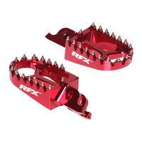 RFX Red Titanium Foot Pegs For CRF450RL