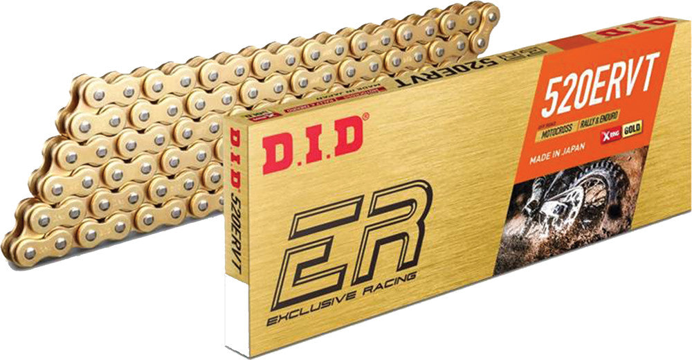 DID 520ERVT Gold Chain 120 Link
