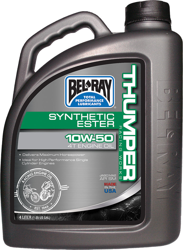 Bel-Ray Works Thumper Synthetic Ester Oil 10W50