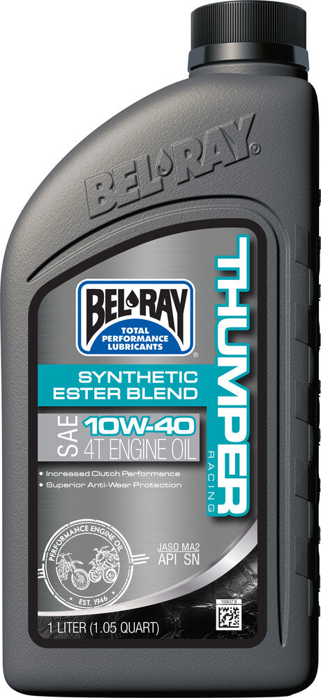 Bel-Ray Thumper Synthetic Ester Blend Oil 10W40