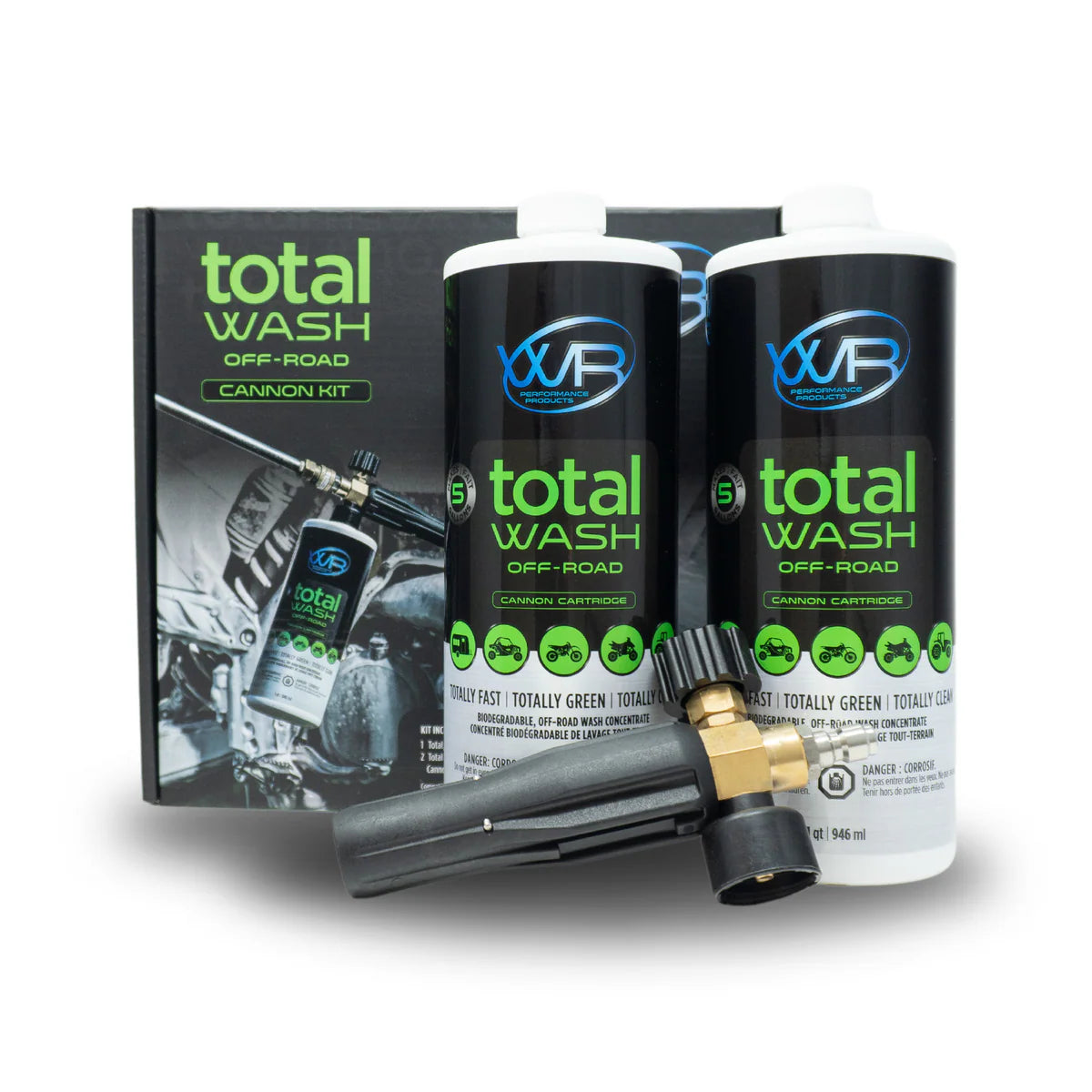 Total Wash Offroad Cleaner Cannon Kit