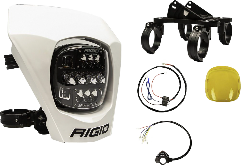 Rigid Adapt XE Extreme LED Enduro LED Moto Headlight Kit
